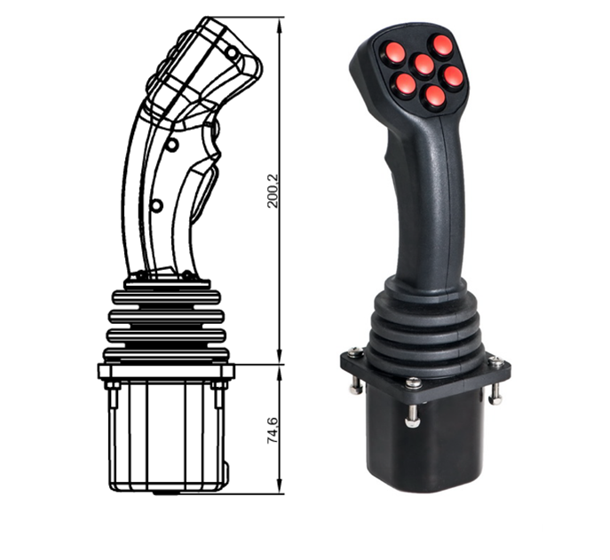JAV90 Industrial Joystick